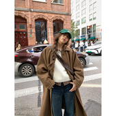 荒荒家 毛衣外穿女 学院风打底内搭无袖 白色针织马甲2025冬季 新款