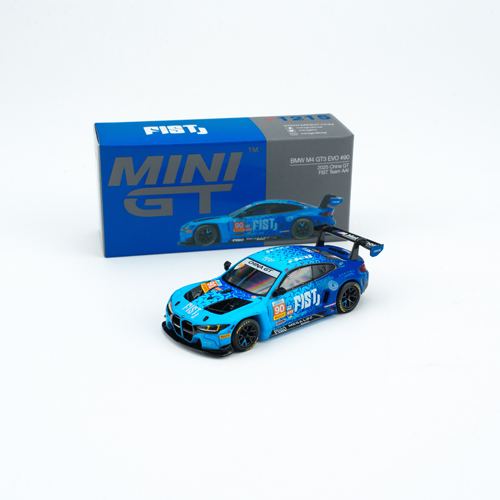 MINIGT 1:64 宝马 M4 GT3 EVO #1215 FIST Team AAI  合金车模型