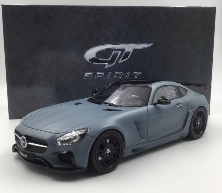 【现货】gt spirit 1:18 奔驰 amg gtr 特别版 fab  树脂车模型