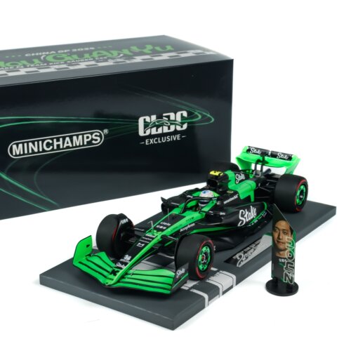 MINICHAMPS 1:18 周冠宇STAKE F1 TEAM KICK SAUBER C44 树脂模型