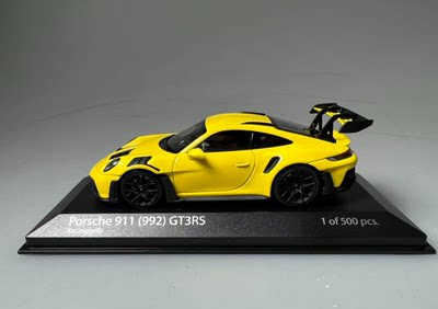 【超梦】MINICHAMPS 1:43 保时捷 911 (992) GT3 RS 合金车模型