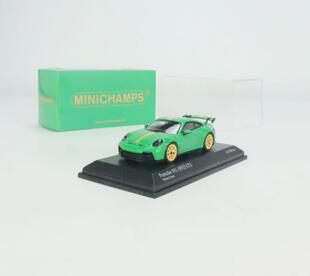 【现货】MINICHAMPS 1:64 保時捷 911 GT3 992 合金车模型