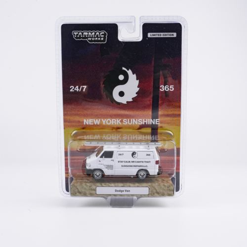 TW 1:64 道奇 美式经典厢式车 New York Sunshine 巴士合金车模型