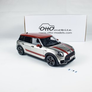 OttO 1:18 宝马 MINI CLUBMAN F54 JCW 英伦绿 2021 树脂车模型