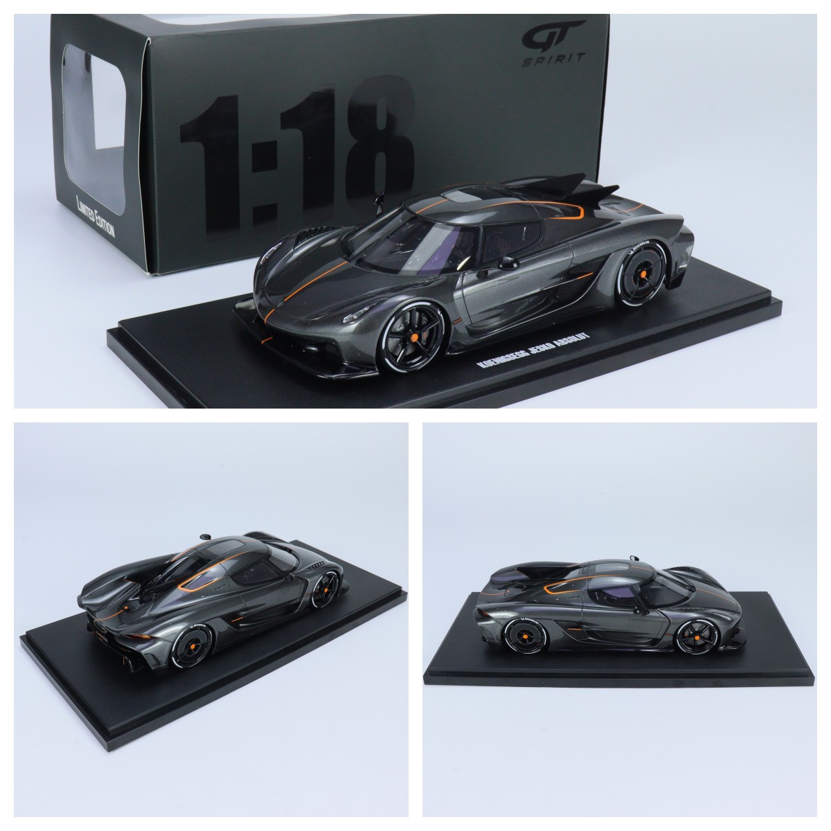 【现货】GT Spirit 1:18科尼赛克 Jesko Absolute树脂车模型