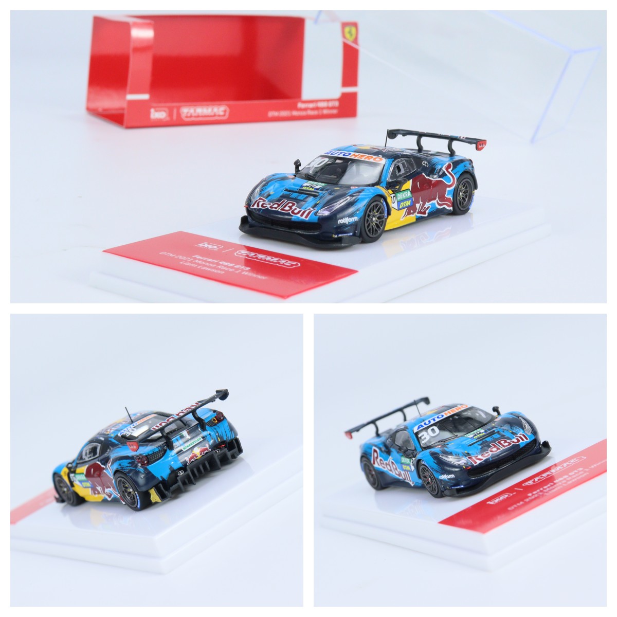 【现货】TarmacWorks 1:64法拉利 Ferrari 488 GT3合金车模型