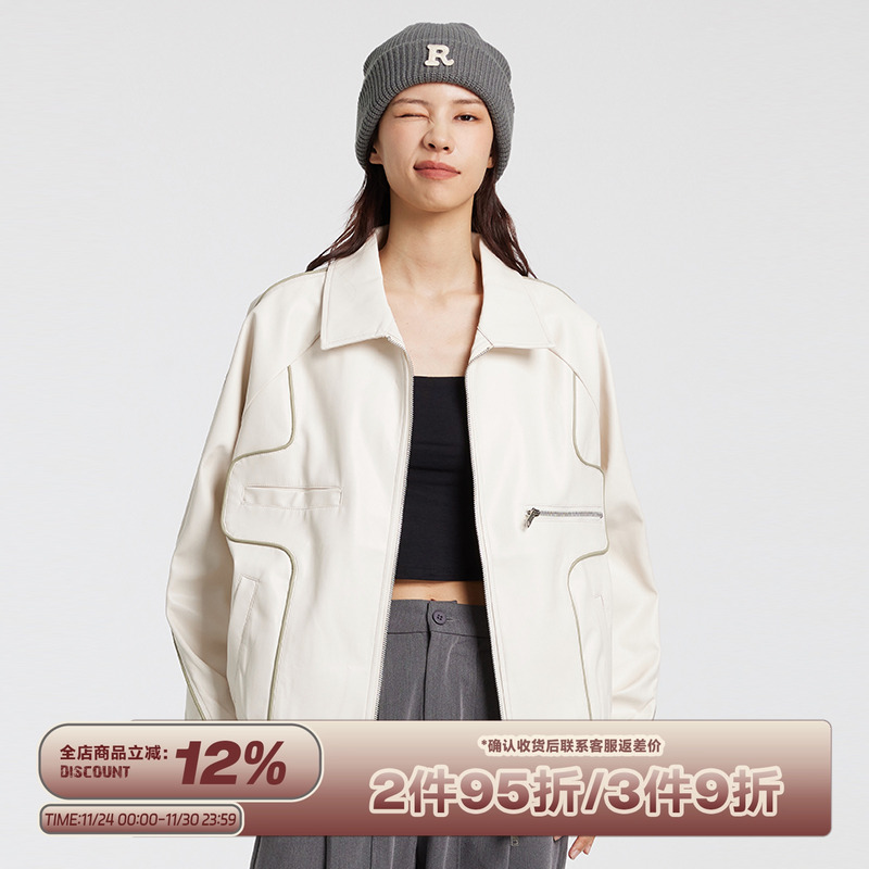 RAPPEYE轮廓线【皮衣外套