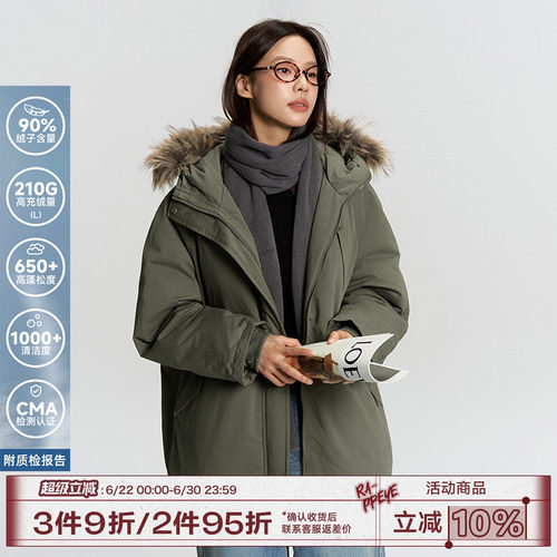 RAPPEYE复古休闲工装羽绒派克服