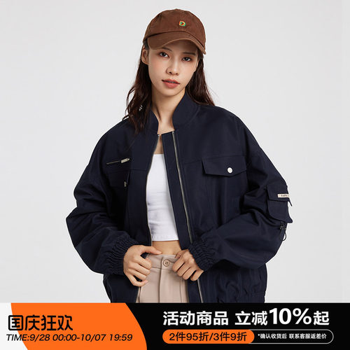 RAPPEYE立领贴袋飞行夹克