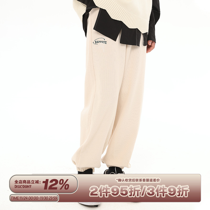 RAPPEYE铁塔收口束脚运动卫裤