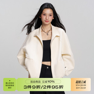 RAPPEYE 美式休闲立领情侣拉链开衫外套百搭潮牌刺绣活页口袋卫衣