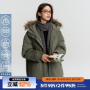 派克服 风羽绒服加厚抗寒毛领连帽中长款 RAPPEYE 复古休闲保暖工装