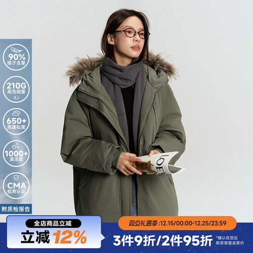 RAPPEYE复古休闲工装羽绒派克服