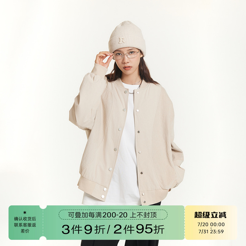 RAPPEYE春秋寬松休閑飛行夾克