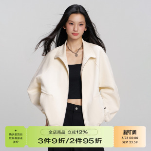 外套百搭潮牌刺绣活页口袋卫衣 休闲立领情侣拉链开衫 RAPPEYE 美式