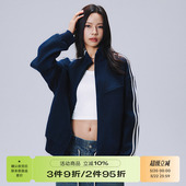 RAPPEYE双杠分割拉链卫衣潮牌男春秋美式 外套女 百搭宽松运动开衫