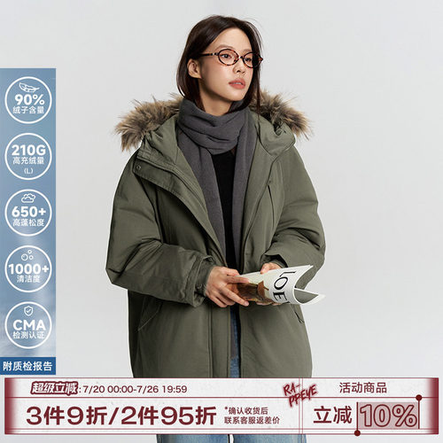 RAPPEYE复古休闲工装羽绒派克服