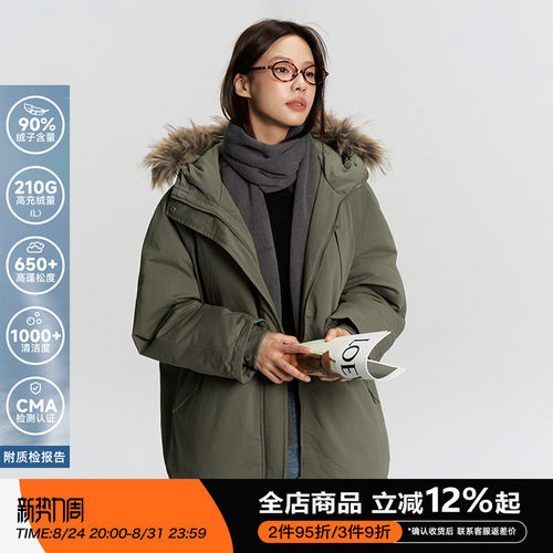 RAPPEYE复古休闲工装羽绒派克服