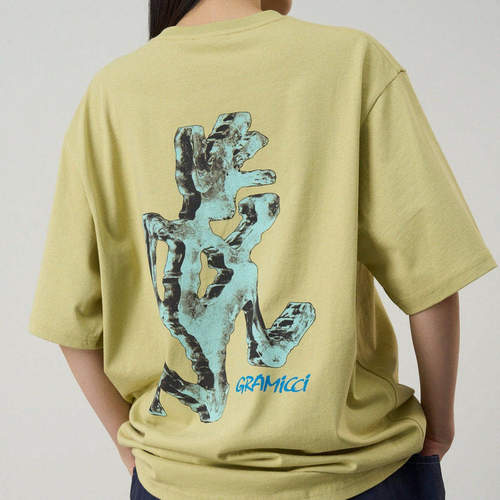 26SS GRAMICCI小野人图案印花休闲短袖T恤男女同款G6SU-T118
