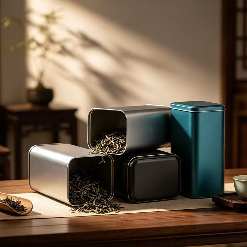 食品级马口铁盒适用于茶叶包装图片