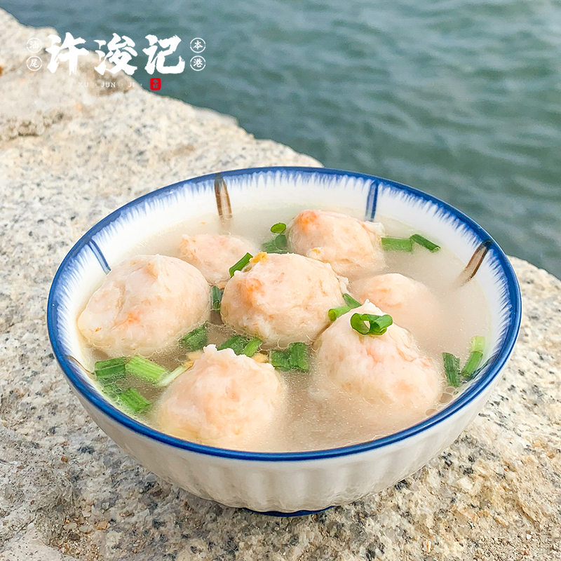 鲜虾丸新鲜制作虾肉含量高