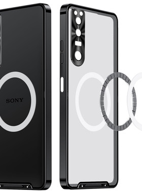适用索尼Xperia1VI金属框手机壳