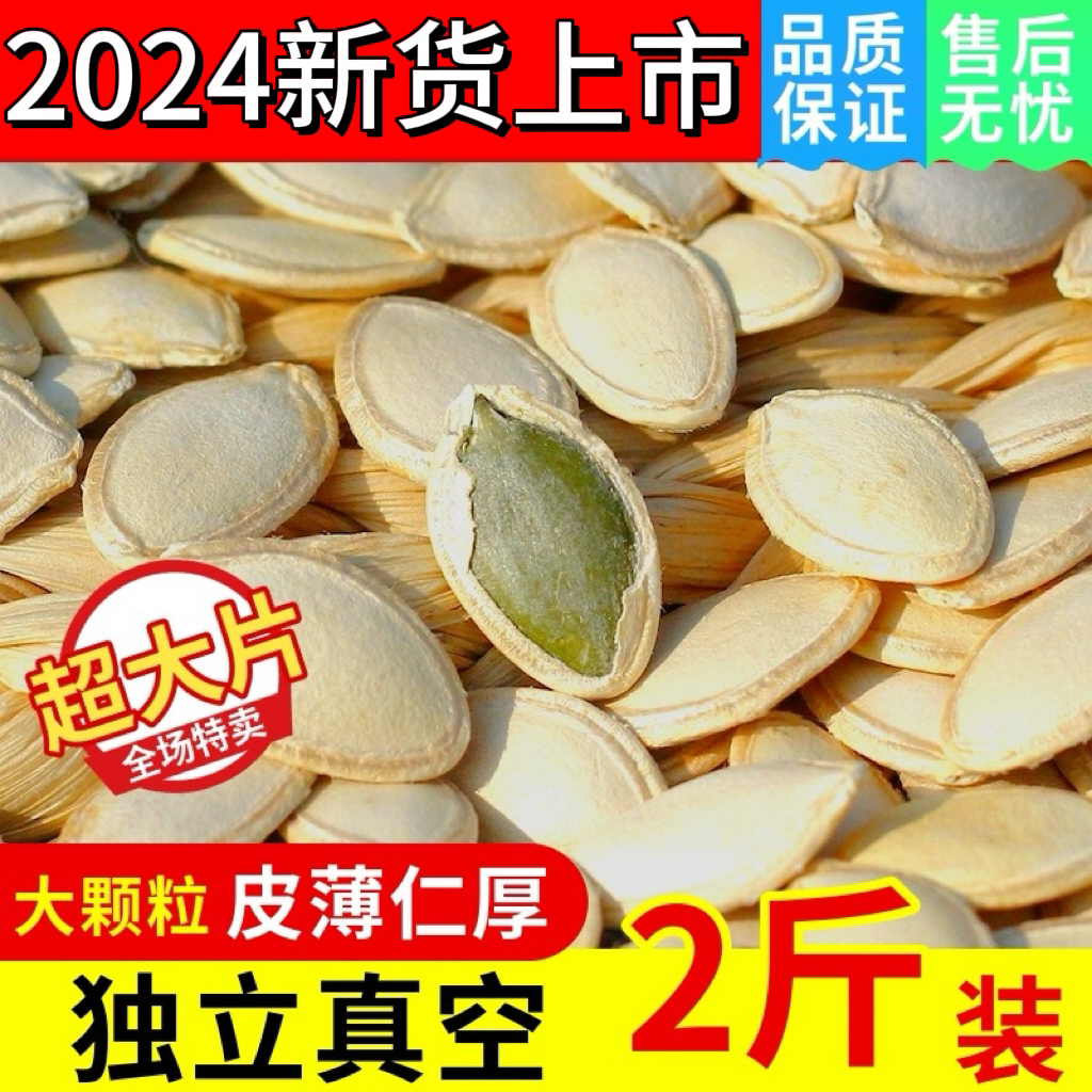 南瓜子大片新货内蒙古熟原味