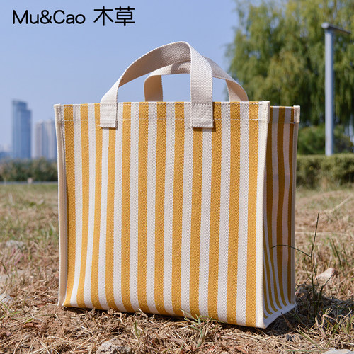 手提袋环保帆布学生防水大容量