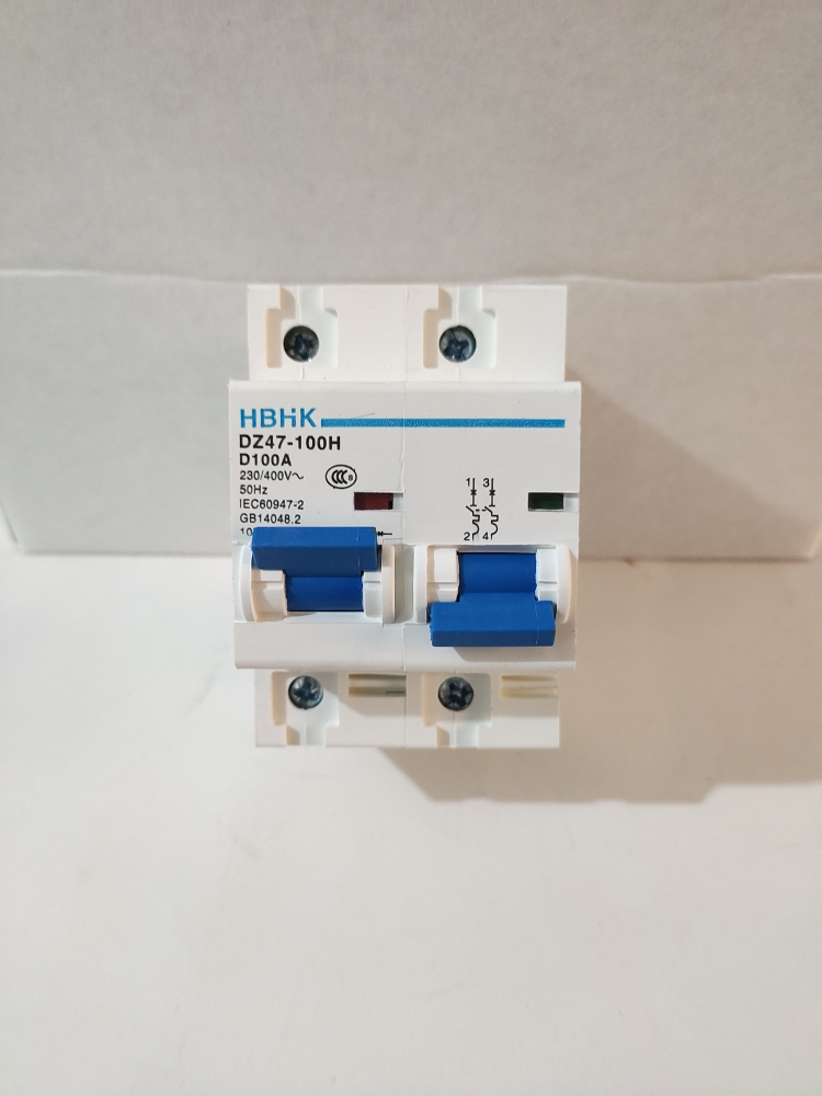 DZ47-100稳压器双电源互锁断路器开关1P+1P100A