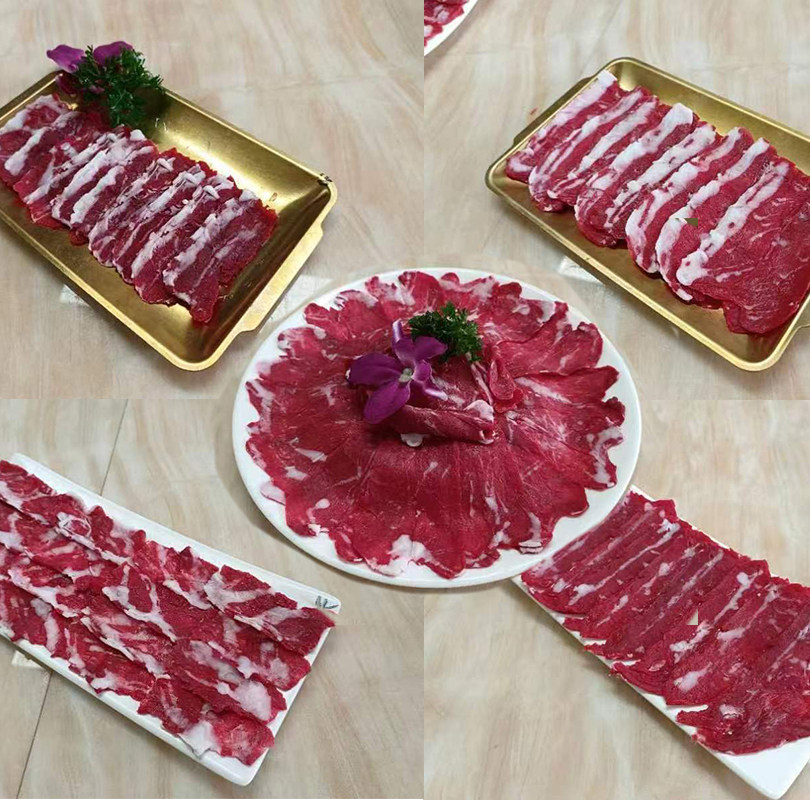 仿真食材美之灵老北京涮肉牛羊肉