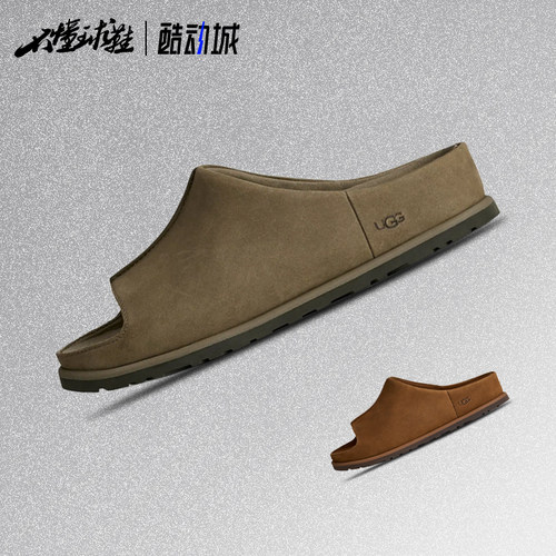 UGG Otzo Slide简约 舒适 百搭 耐磨 一字拖鞋1177351-BTOL