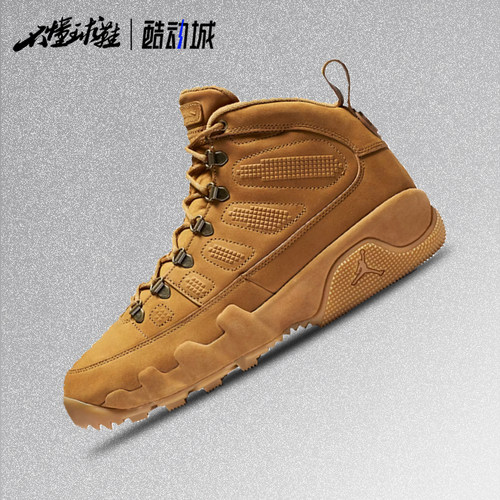 耐克Air Jordan 9 AJ9 灰色男子中帮复古篮球鞋HV4794-100