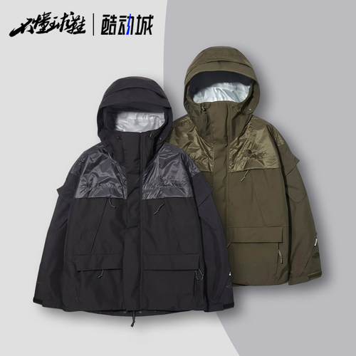 The North Face北面UE GORETEX冲锋衣男子硬壳外套防水24新款831M
