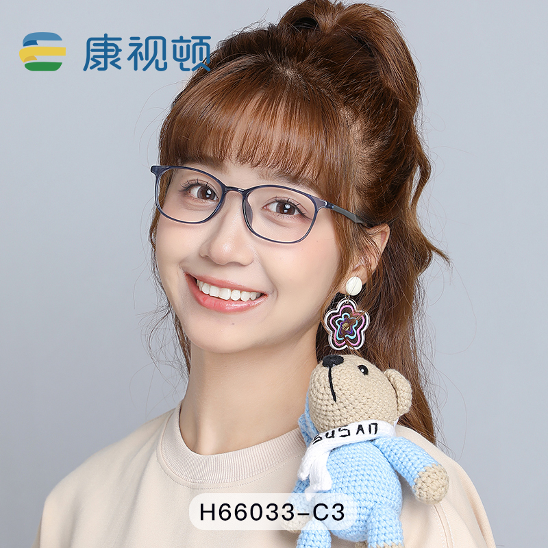康视顿超轻抗蓝光文艺眼镜框