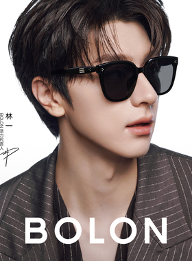 【林一同款】暴龙眼镜2026新品太阳镜女偏光方圆框墨镜男女BL3250