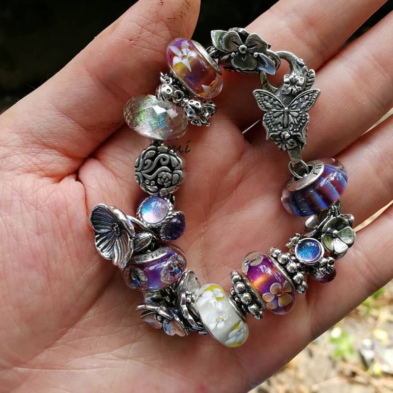 亨特三叶七星瓢虫间隔琉璃珠宝