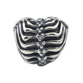 骨头心 毕亨特 s925银 手链串珠