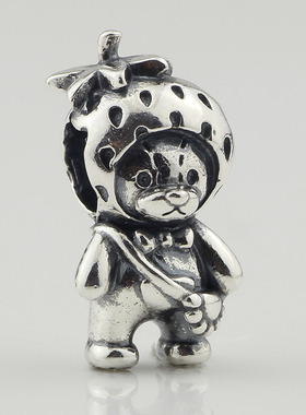 BHT毕亨特 s925银饰 草莓熊 基础链串珠