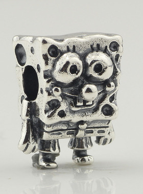 BHT毕亨特银饰 海绵宝宝 基础链串珠