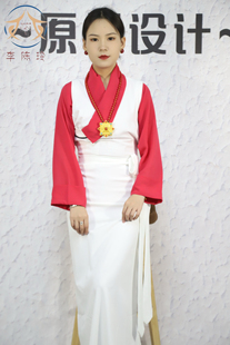 藏式民族风锅庄舞裙无袖博拉西藏服(不包括内衫)