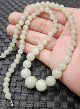 佘太翠塔链玉石项链坠