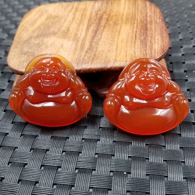 新款精美天然玉石a货冰种红玛瑙