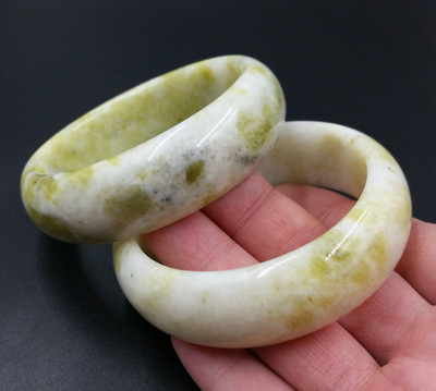 a货手镯女款陕西蓝田玉