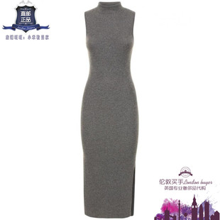 英国代购 女士新款 Reformation 无袖羊绒毛衣裙 正品直邮