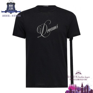 Ann 新款 Demeulemeester 印花棉运动t恤 直邮 英国代购 正品 男士