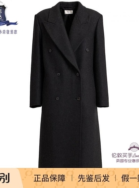 英国代购 女士新款 THE ROW 双排扣羊毛毛呢外套 正品直邮