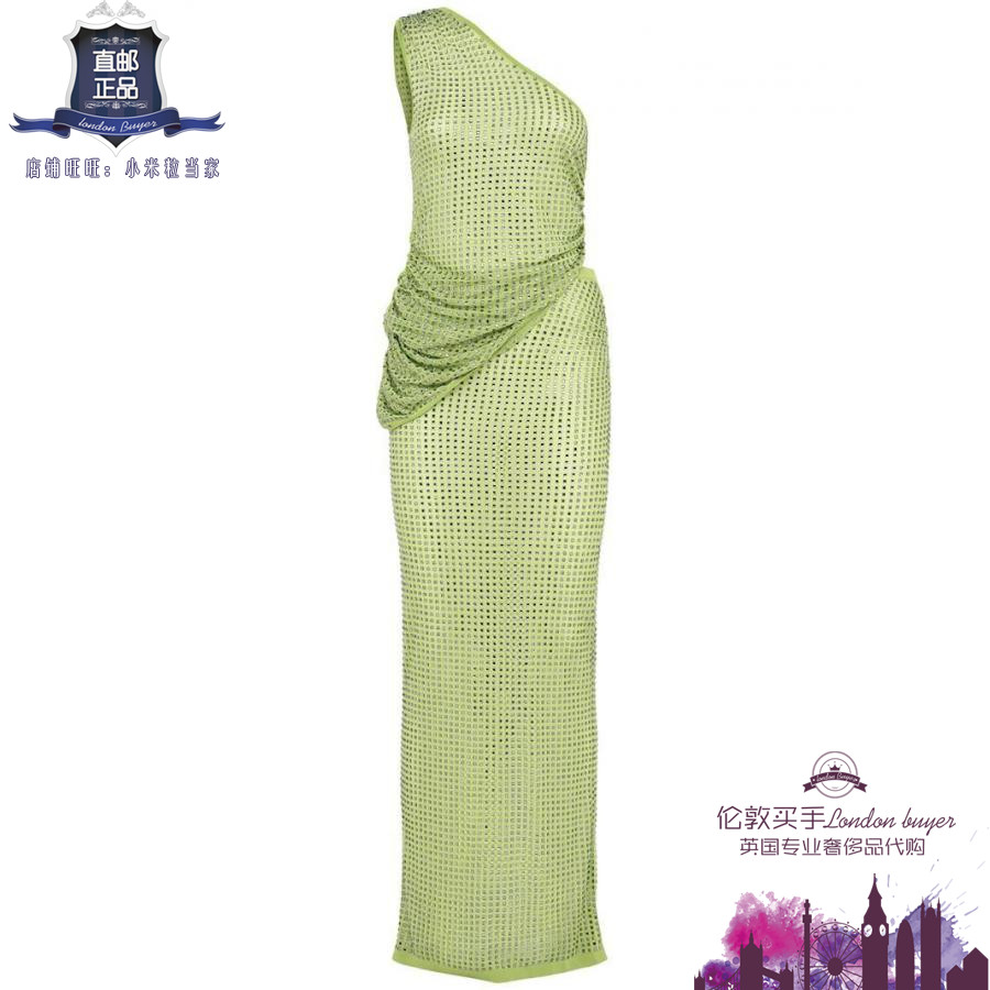 英国代购 女士新款 Christopher Esber 单肩连衣裙 正品直邮