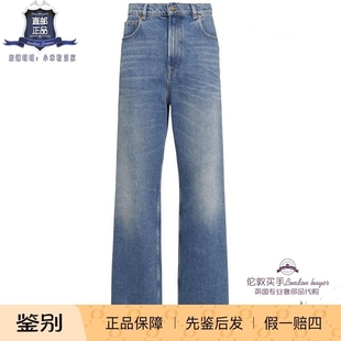 英国代购 女士新款 Golden Goose 直筒棉牛仔裤 正品直邮
