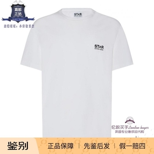 英国代购 男士新款 Golden Goose 圆领棉运动T恤 正品直邮