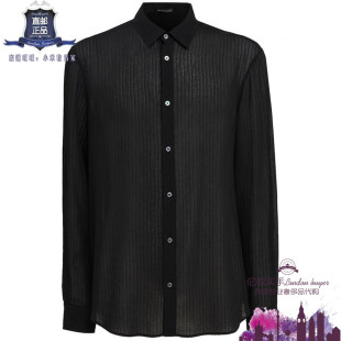 Ann 新款 Demeulemeester 条纹休闲衬衫 直邮 英国代购 正品 男士